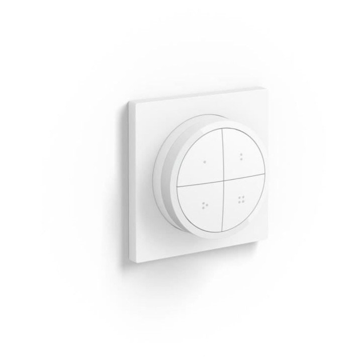 Philips Hue bouton télécommande Tap Dial Switch, blanc, permet le co