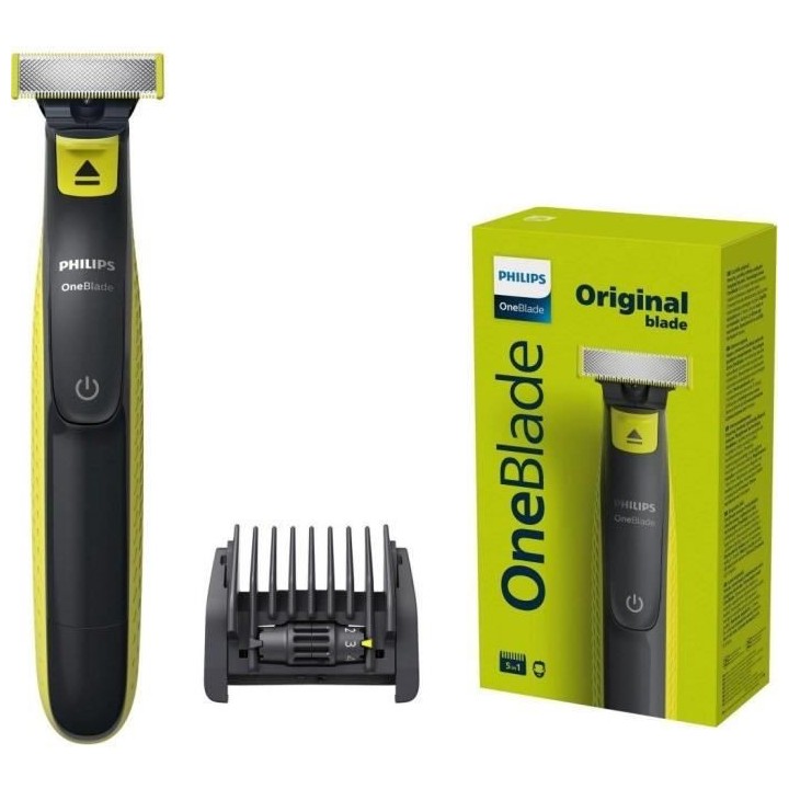 Rasoir Philips - QP2721/20 OneBlade Visage - Sabot réglable 5 en 1
