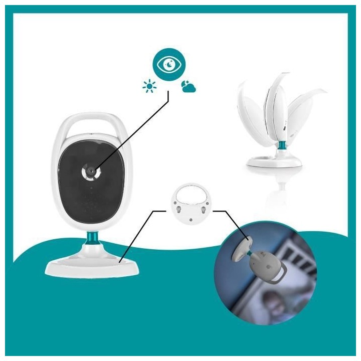 BABYMOOV Caméra Additionelle pour Babyphone Vidéo YOO-SEE