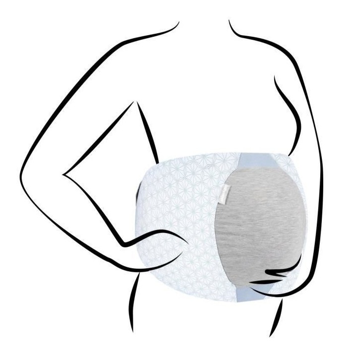 Babymoov Ceinture ergonomique de maternité Dream Belt Fresh XS/S Gris