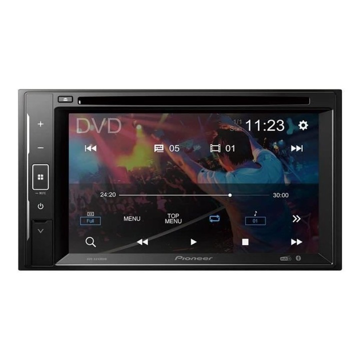 Autoradio - PIONEER - AVH-A240DABDAB - DVD - USB - 2 DIN - 6,2 - DAB+