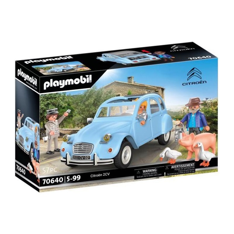 PLAYMOBIL - 70640 - Citroën 2CV - Classic Cars - Voiture de collection