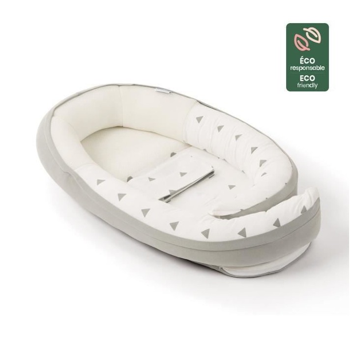 BABYMOOV Réducteur de lit Doomoo Cocoon gris