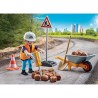 PLAYMOBIL - 71045 - City Action La Construction - Ouvriers de voirie - Promo Pack Ouvrier