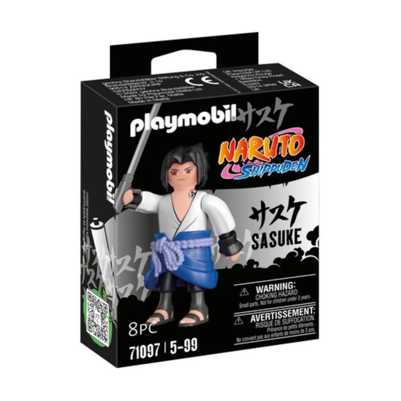 PLAYMOBIL - 71097 - Sasuke - Naruto Shippuden