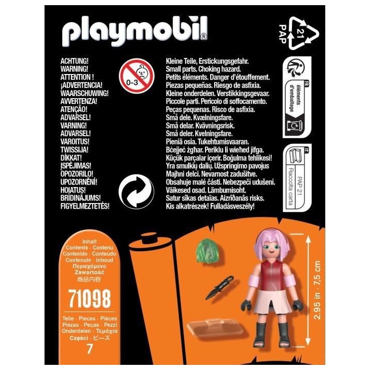 PLAYMOBIL - 71098 - Sakura - Naruto Shippuden