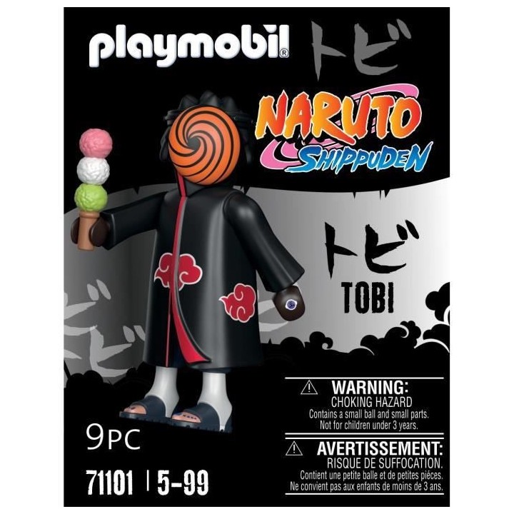 PLAYMOBIL - 71101 - Tobi (Obito) - Naruto Shippuden