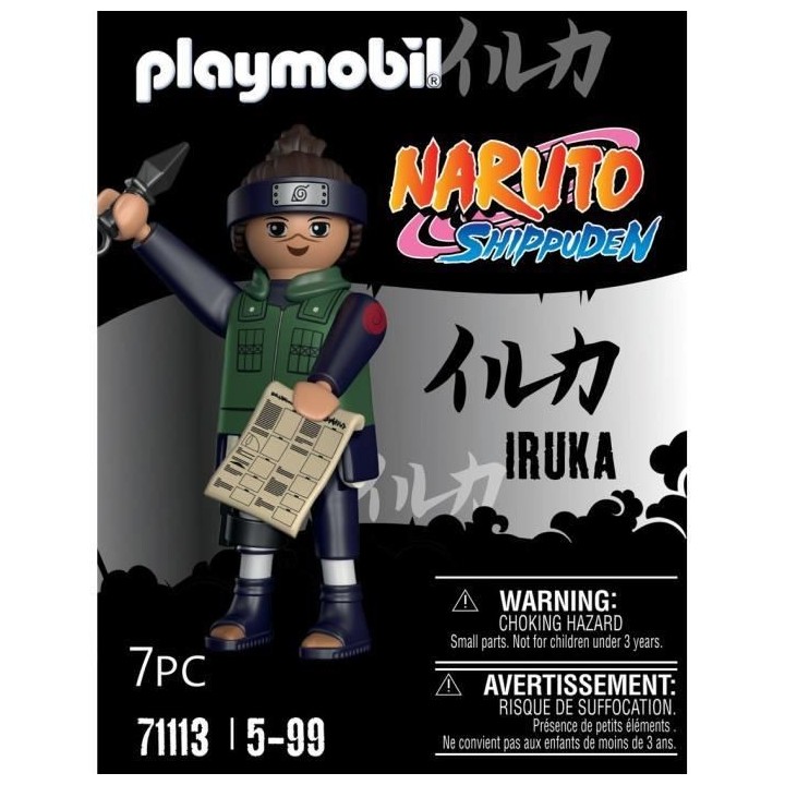 PLAYMOBIL - 71113 - Iruka - Naruto Shippuden