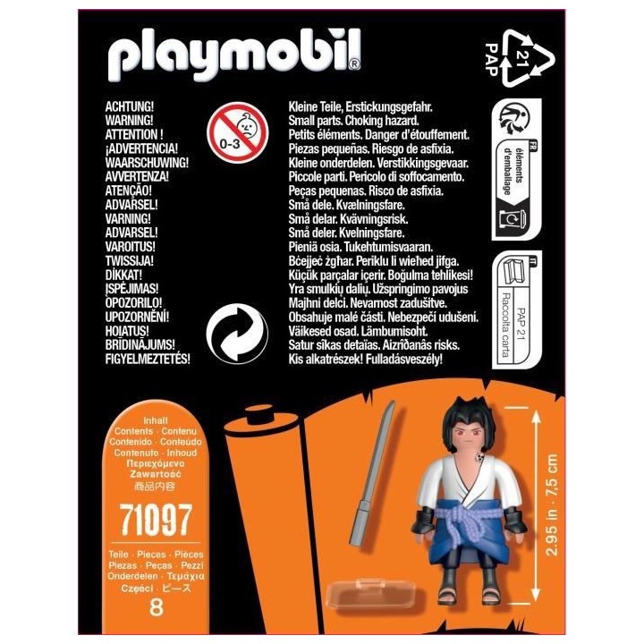 PLAYMOBIL - 71117 - Kisame - Naruto Shippuden
