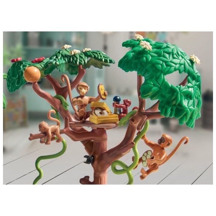 PLAYMOBIL - 71142 - Wiltopia - Aire de jeu tropicale de la jungle