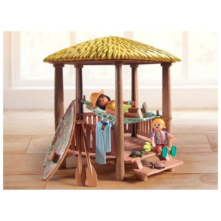 PLAYMOBIL - 71143 - Wiltopia - Paddles et dauphins roses