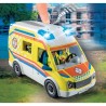 PLAYMOBIL - 71202 - City Action Les Secouristes - Ambulance avec effets lumineux et sonore