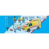 PLAYMOBIL - 71202 - City Action Les Secouristes - Ambulance avec effets lumineux et sonore