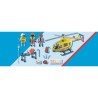 PLAYMOBIL - 71203 - City Action Les Secouristes - Hélicoptere de secours