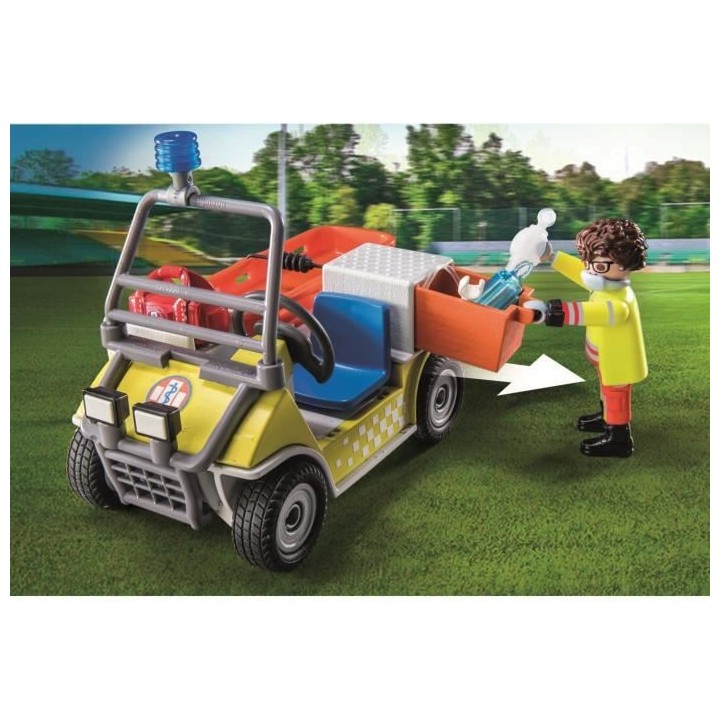 PLAYMOBIL - 71204 - City Action Les Secouristes - Véhicule de secours