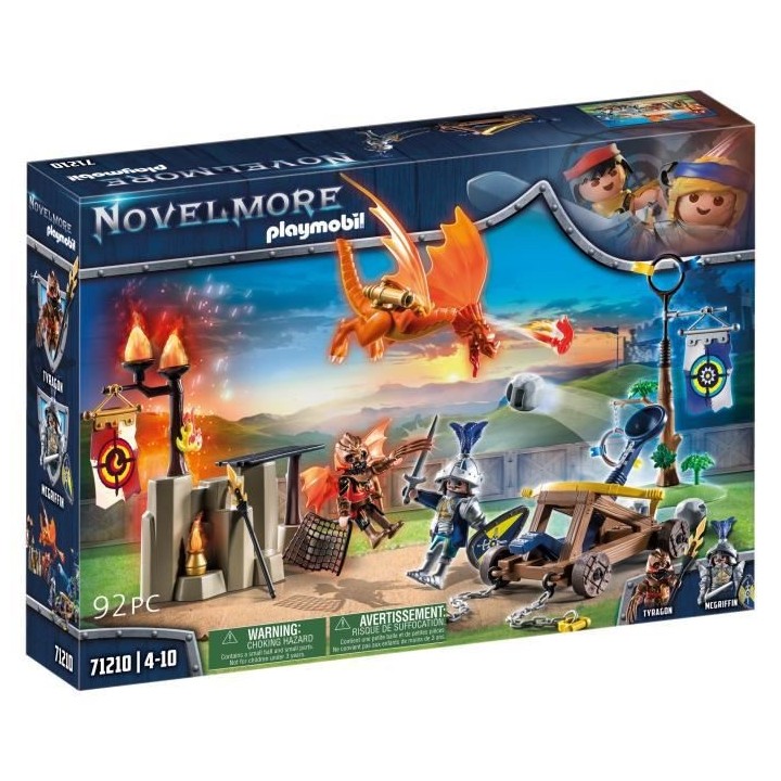 PLAYMOBIL - 71210 - Novelmore - Chevalier Novelmore Combattant Burnham