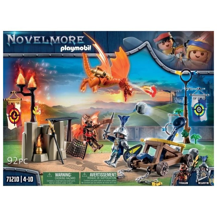 PLAYMOBIL - 71210 - Novelmore - Chevalier Novelmore Combattant Burnham