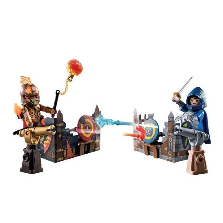 PLAYMOBIL - 71212 - Novelmore - Duel Chevalier Novelmore et Burnham Ra