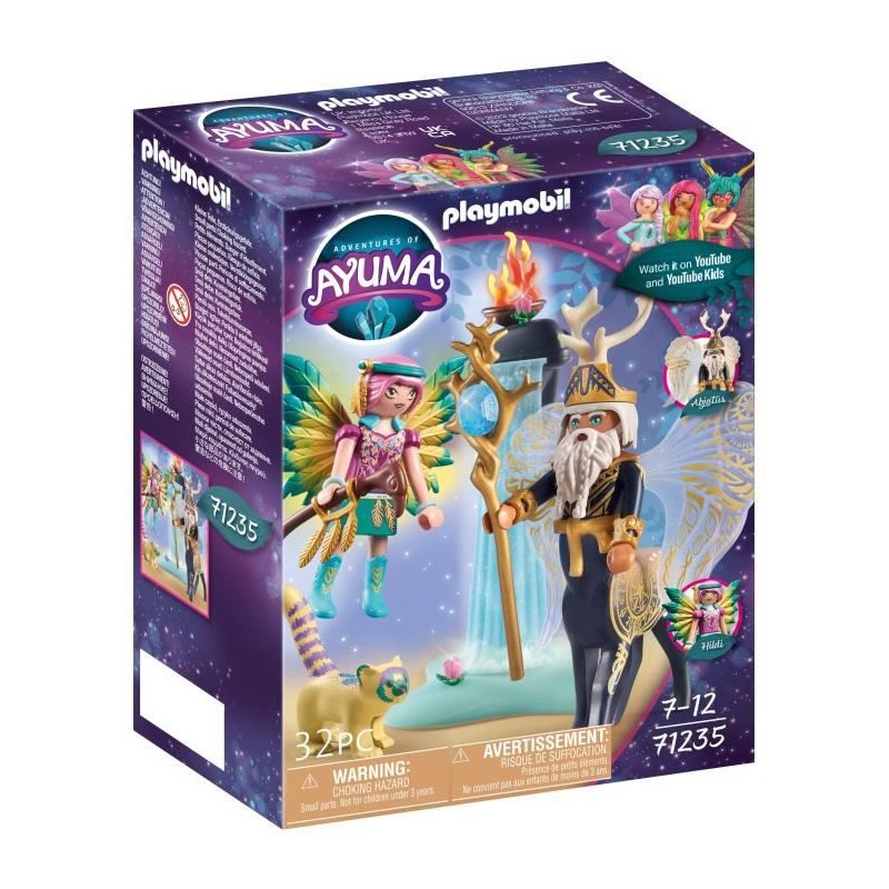 PLAYMOBIL - 71235 - AYUMA - Centaure avec Knight Fairy Hildi