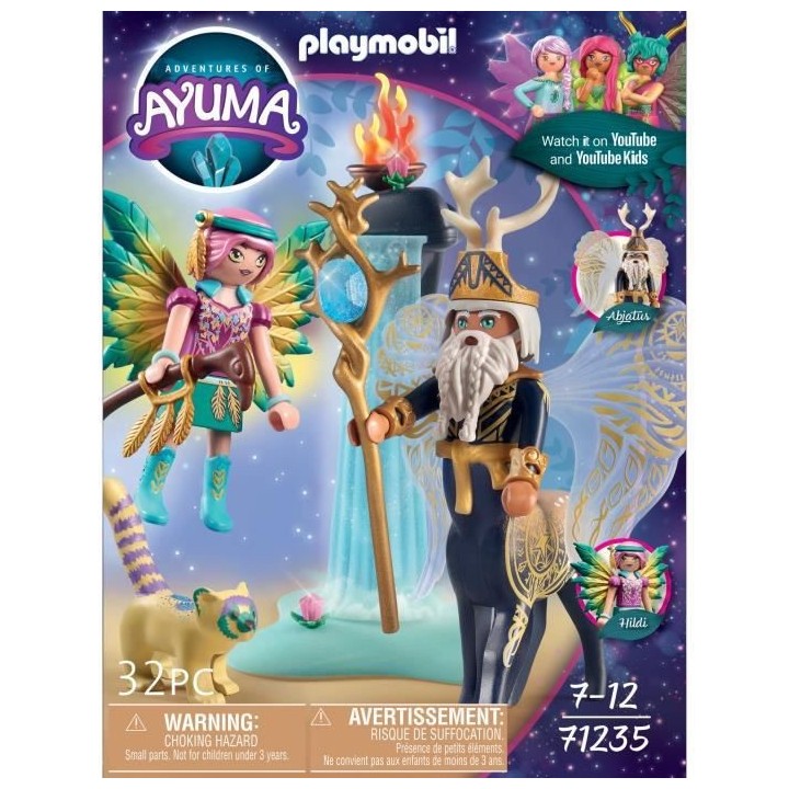 PLAYMOBIL - 71235 - AYUMA - Centaure avec Knight Fairy Hildi