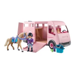 PLAYMOBIL - 71237 - Country - Van avec cheval