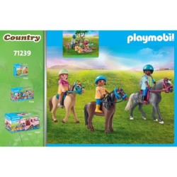 PLAYMOBIL - 71239 - Country - Cavaliers, chevaux et pique-nique