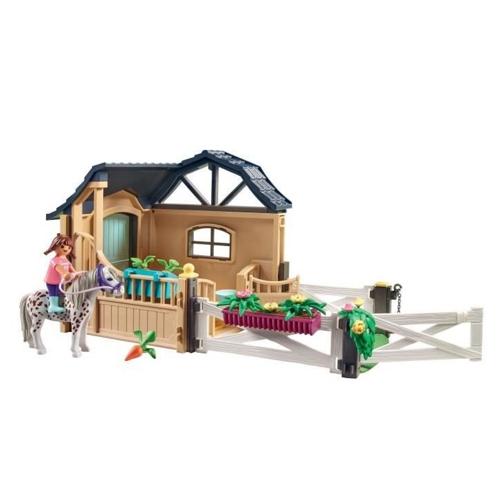PLAYMOBIL - 71240 - Country - Extension Box avec cheval