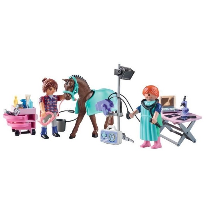 PLAYMOBIL - 71241 - Country - Vétérinaire équin