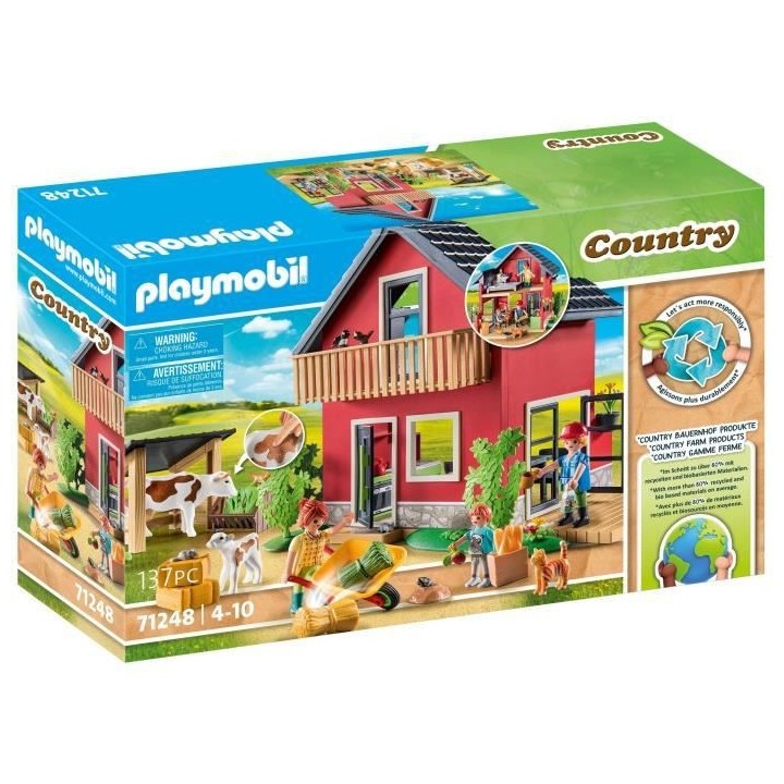 PLAYMOBIL - 71248 - Country La Ferme - Petite ferme