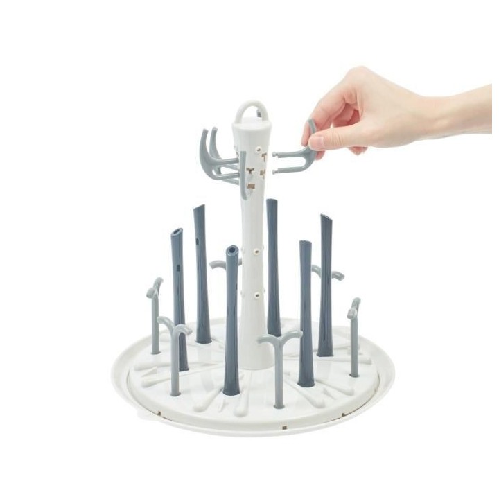 Babymoov Seche-biberons - Jusqu'a 6 biberons et accessoires - Compact