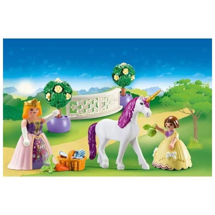 PLAYMOBIL - 70107 - Valisette Princesses avec licorne