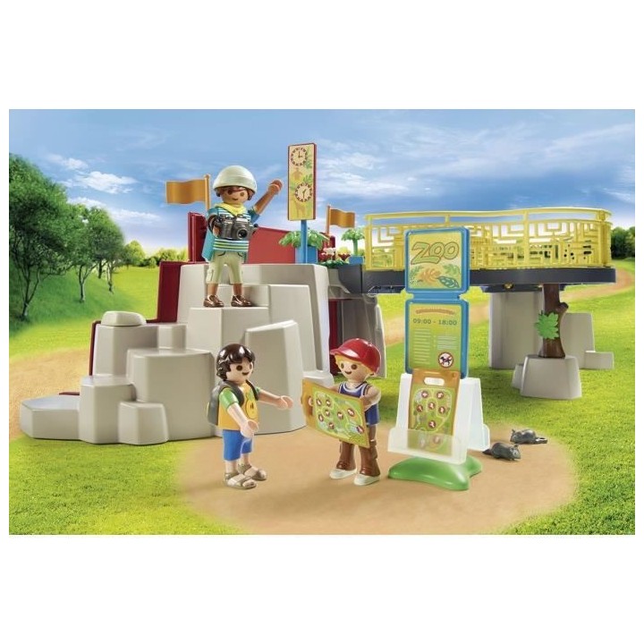 PLAYMOBIL - 71190 - Country Le parc animalier - Ménagerie - Animaux s