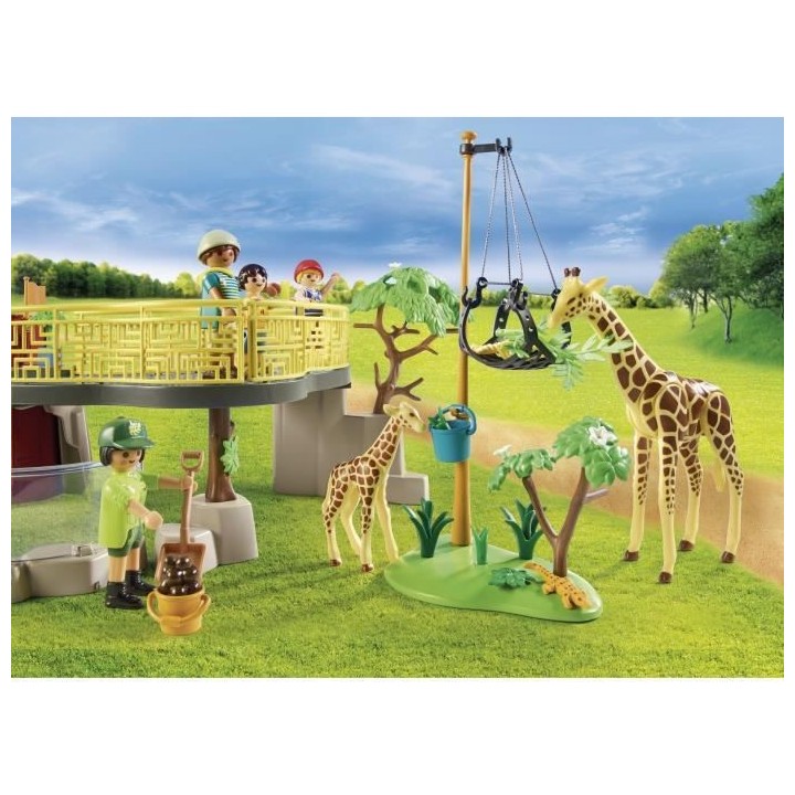 PLAYMOBIL - 71190 - Country Le parc animalier - Ménagerie - Animaux s