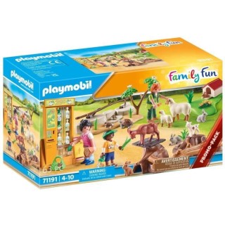 PLAYMOBIL - 71191 - Country Le parc animalier - Ferme pédagogique - A