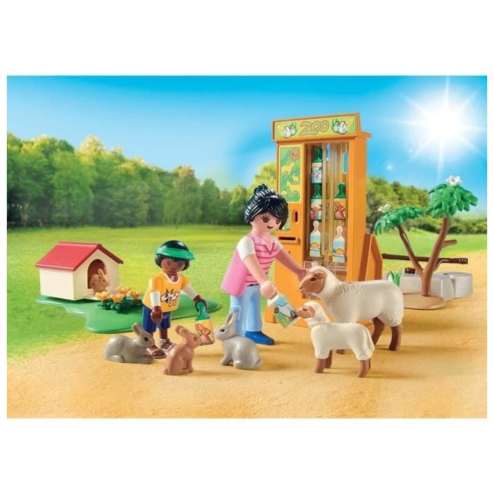 PLAYMOBIL - 71191 - Country Le parc animalier - Ferme pédagogique - A