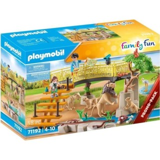 PLAYMOBIL - 71192 - Country Le parc animalier - Espace des lions