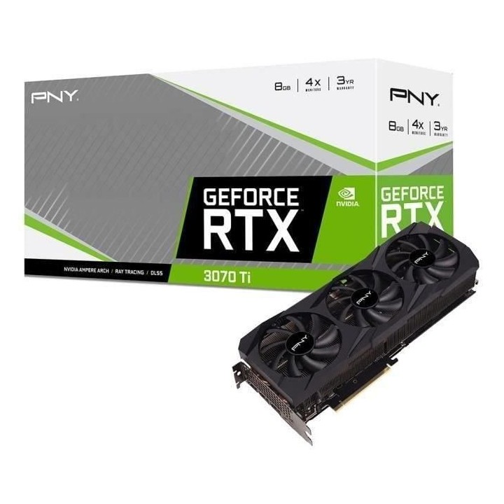 Carte graphique interne - PNY - GeForce RTX™ 3070 Ti - 8GB - VERTO T