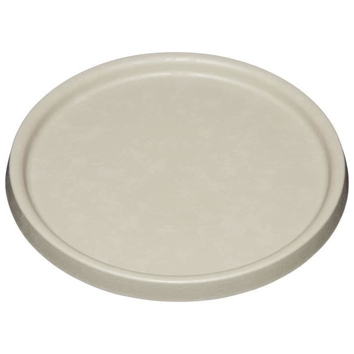 PoeTIC Soucoupe Pot Elément 38 - Calcaire