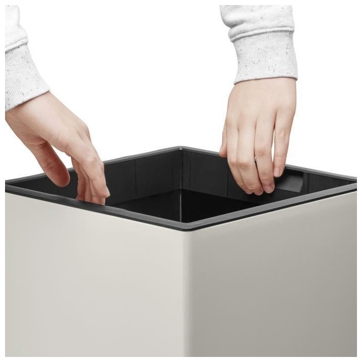 PoeTIC Bac Casa Mat Carré Plus 3058 - Gris soie