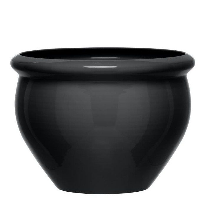 PoeTIC - Coupe Siena Nobile 32 anthracite effet gloss - Ø32 x H23,5 c