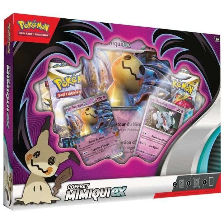 Pokémon : Coffret Preview 2 Mimiqui ex| Age: 6+| Nombre de joueurs: 1