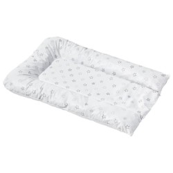 BABYCALIN Matelas a langer flocons Étoiles - Gris clair - 50 x 70 cm