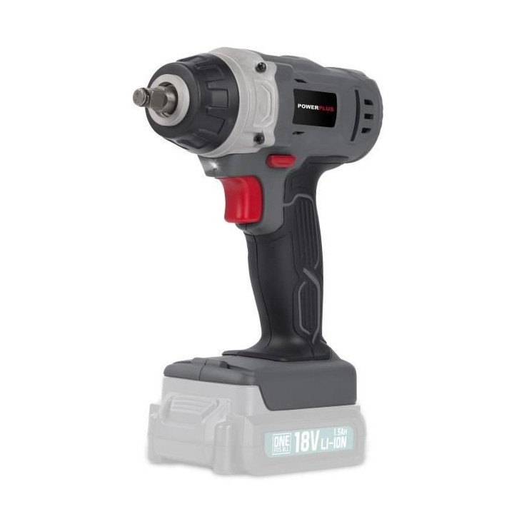 POWERPLUS Perceuse/Visseuse + Meuleuse d'angle + Clé a choc + Batteri