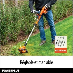 Powerplus Dual Power Coupe-Bordure Batterie POWDPG7541 - 20 V, 250 mm Ø, sans Batterie ni Chargeur, Coupe-Herbe & Coupe-Bordure