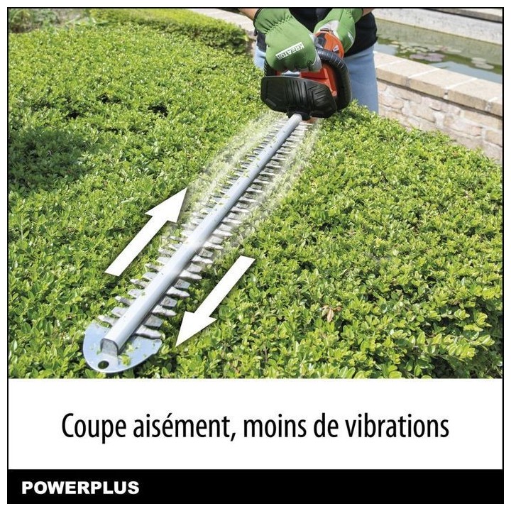 Dual Power Taille-Haie Batterie POWDPG7536 - 40 V, sans Batterie ni Ch