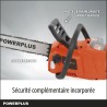 Powerplus Dual Power Tronçonneuse a Batterie POWDPG7576 - 40 V,Guide de 350 mm, sans Batterie ni Chargeur