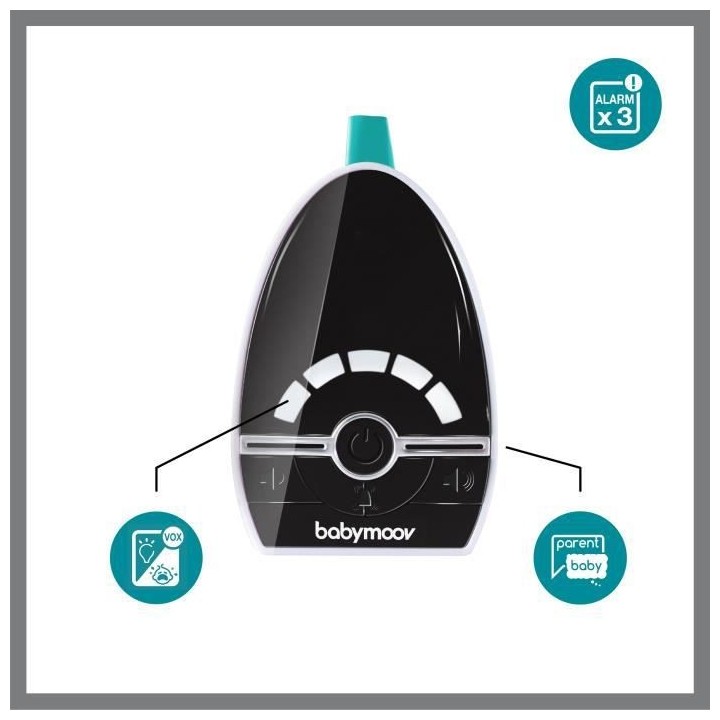 BABYMOOV Babyphone Audio Expert Care - 1000 metres