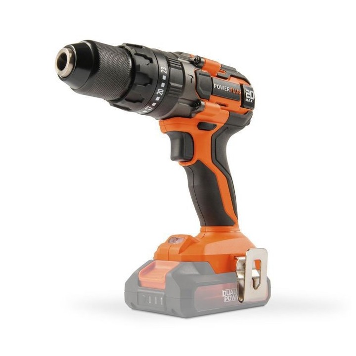 Perceuse visseuse a percussion sans fil 20V 50Nm - DUAL POWER POWDP152