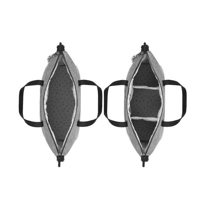 Babymoov Sac a langer compartimenté Champs-Elysée, Smokey