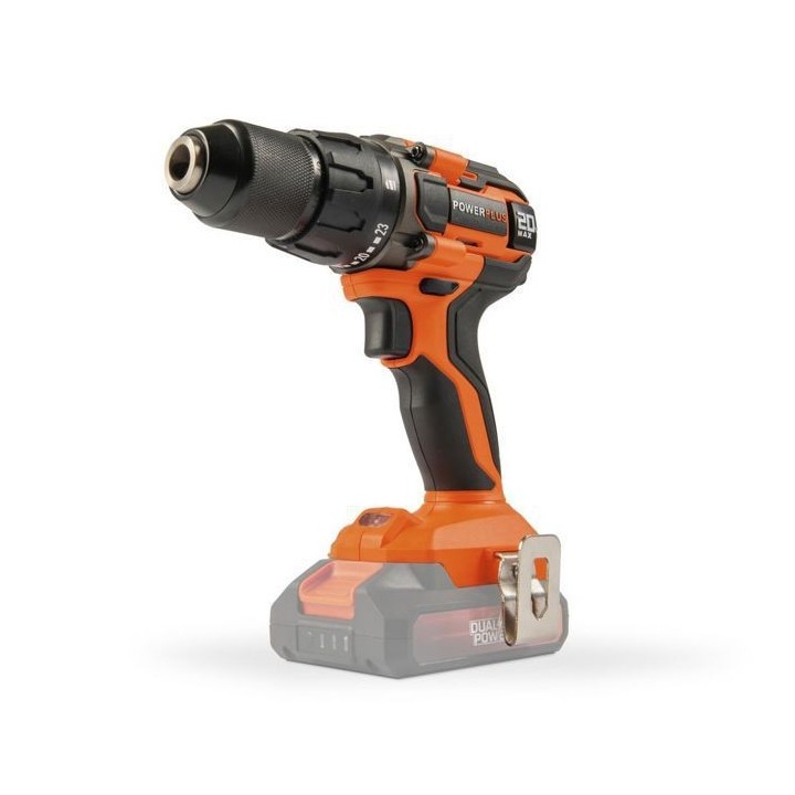 Perceuse visseuse sans fil 20V 50Nm - DUAL POWER POWDP15100 - Livrée